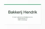 Bakkerij Hendrik