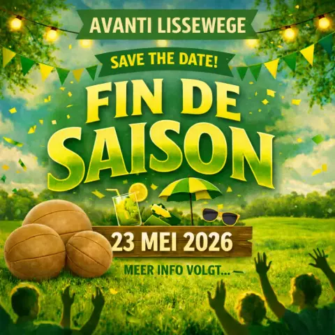 Krachtbal Avanti Lissewege – Save the date!