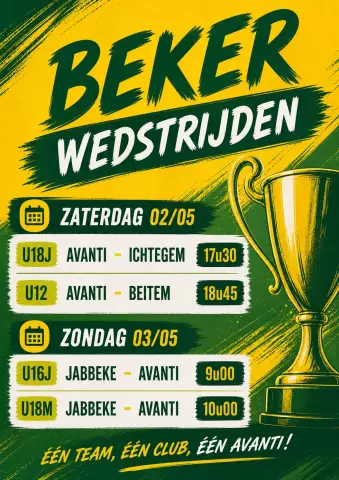 Afbeelding bij blogbericht: Kwartfinales Beker van België
