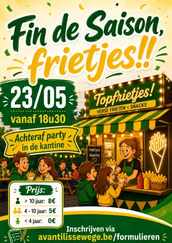 Afbeelding bij blogbericht: Fin De Saison 23/05 -> Frietjes!!