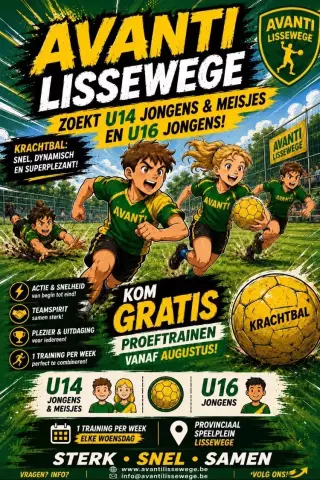 Krachtbal Avanti Lissewege – Zin om een toffe sport te ontdekken?